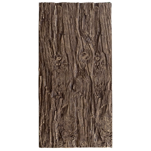 Panneau PU Forest Bark 150 x 75 cm, texture écorce naturelle, finition rustique.