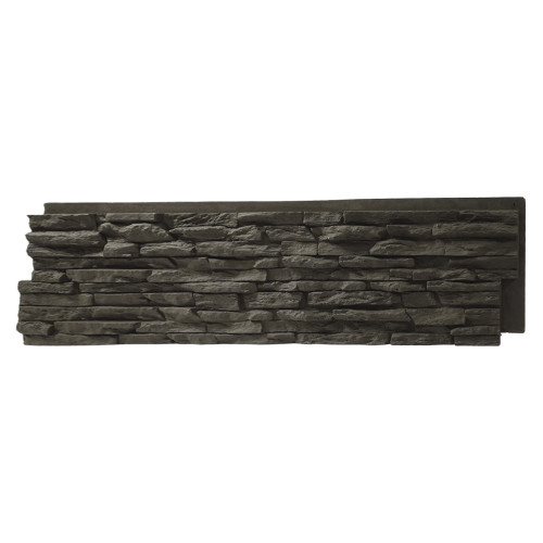 Panneau PU Graphite Rock 122 x 33 cm – vue frontale du produit