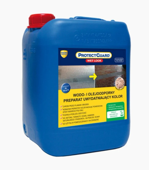 Imprégnation Protect Guard WF Premium 2L – Vue du produit en situation sur surface extérieure