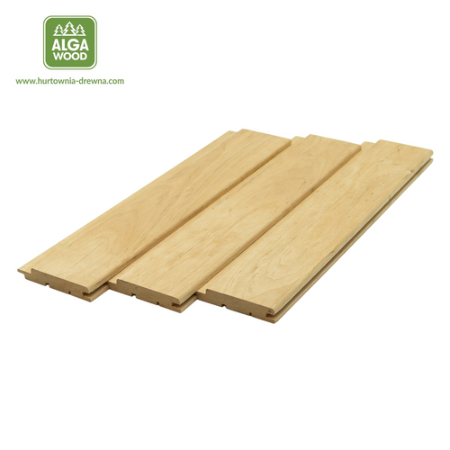 Parquet en aulne SoftLine, finition naturelle, pose en collage ou clouage.