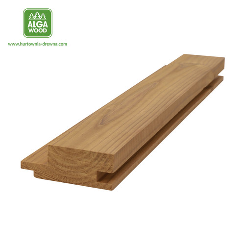 Lambris en pin thermo-traité 2,6 × 6,8 cm classe AB UTS – vue d'ensemble du paquet.