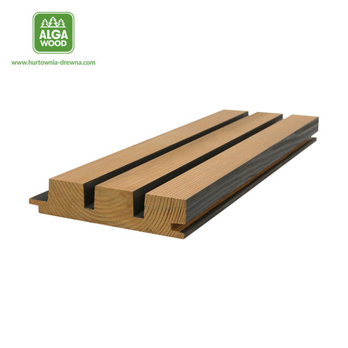 Vue latérale de la planche thermo pin losange 3,1 x 14,2 cm AB Tikkurila