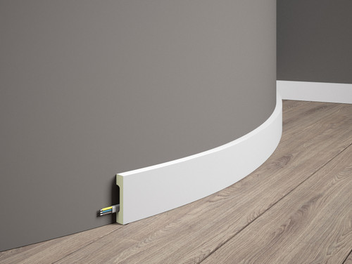 Plinthe flexible décorative MD359F Dartank - surfaces courbes cintrées adaptable