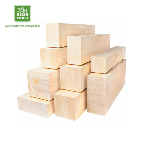 Bois d'œuvre épicéa 14×14 cm BSH GL24 Si S4S – Vue d'ensemble du produit