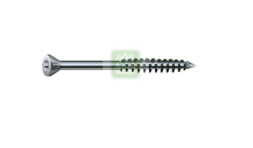 Vis à bois zinguées Torx 10, 3,5 x 4,5 cm – vue détail du paquet de 500 pièces