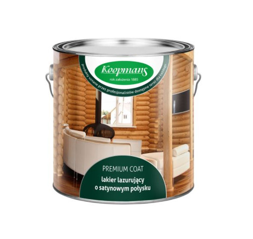 Vernis acrylique satiné transparent Koopmans 5 L – Finition premium pour bois