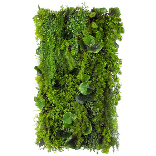 Panneau végétal Nenuphar pour jardin vertical, design aquatique élégant
