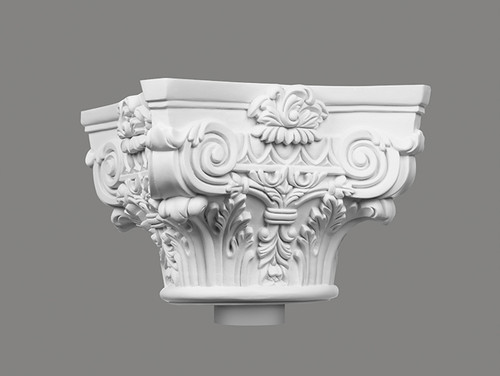 Colonne décorative intérieure C1001-2H Dartank - élément architectural classique luxe