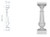 Balustre Décoratif TR4 silhouette élancée et des courbes douces