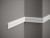 Moulure murale MDD414 Dartank profil plat oblong finition murale moderne decoration interieur design contemporain