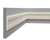 Moulure LP 162 en polystyrène, finition moderne pour intérieurs.