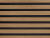 Ensemble de lammelles murales chêne clair, installation en continu, style moderne