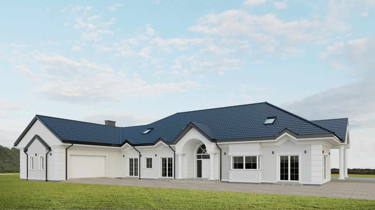 Visualisation de Façade en Stuc pour Maisons Individuelles