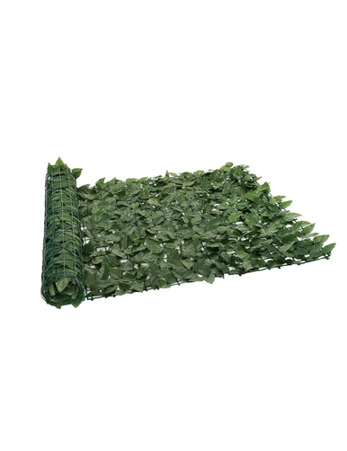 Mur végétal en rouleau Feuille de Laurier (Lot de 4 Pièces) couvrant 12 m²