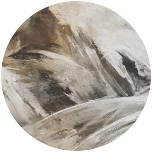 Papier peint circulaire Unearthly Summit