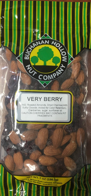 Roasted Almonds, Dried cranberries and Dried Cherries 8oz