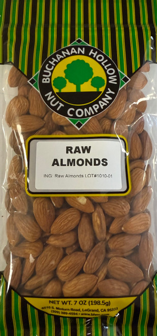 Raw Almonds 8 oz