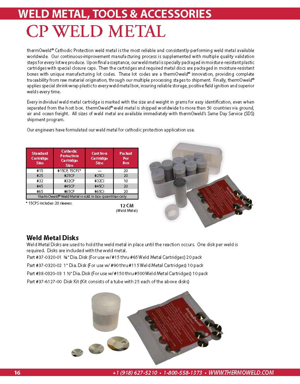 thermOweld® Cathodic Protection Catalog