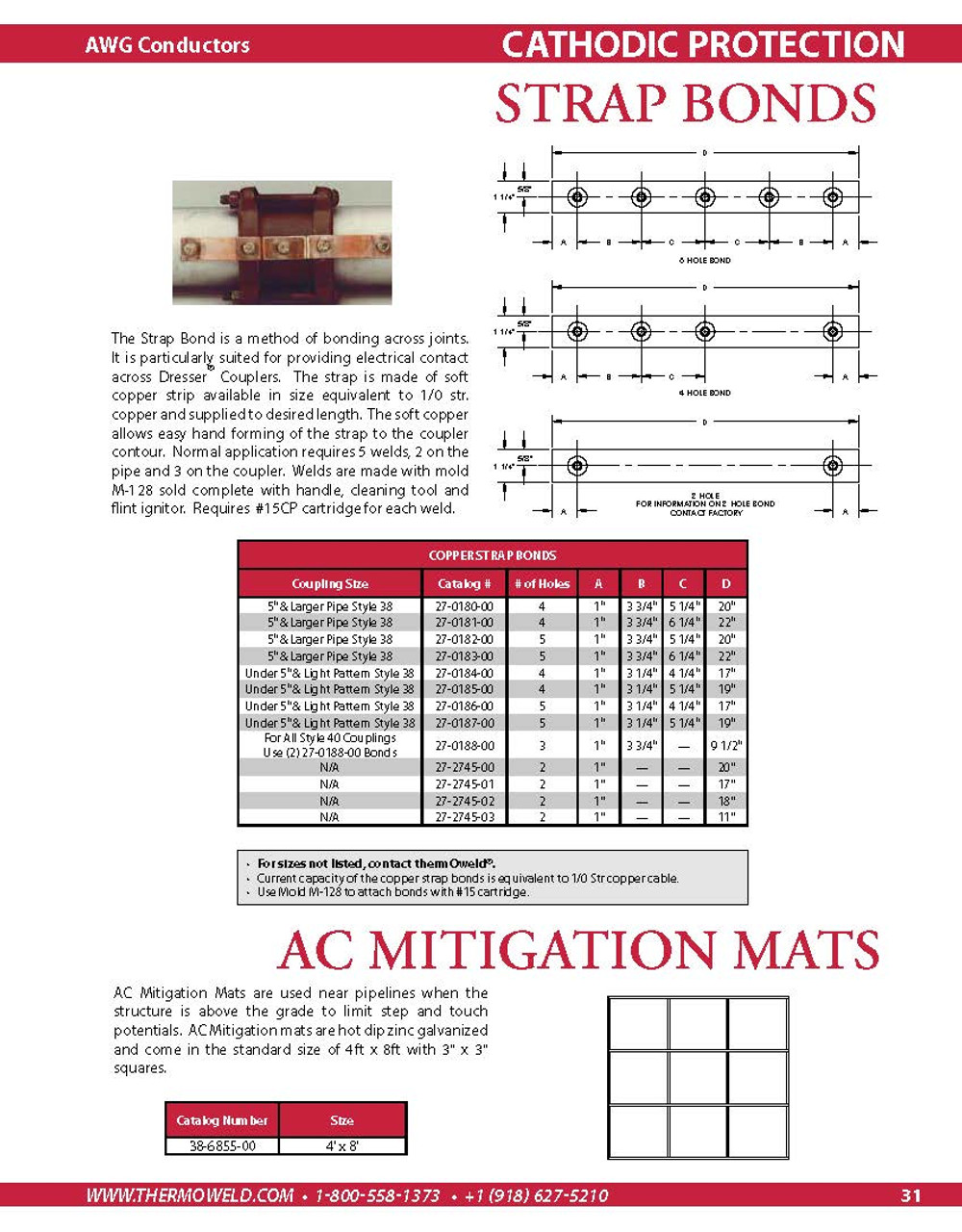 thermOweld® Cathodic Protection Catalog