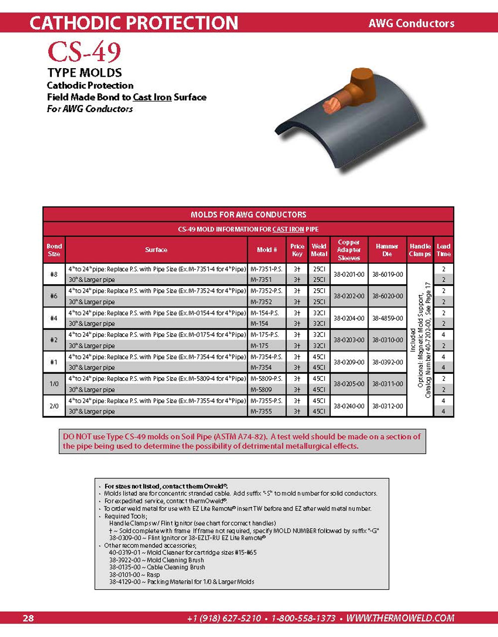 thermOweld® Cathodic Protection Catalog