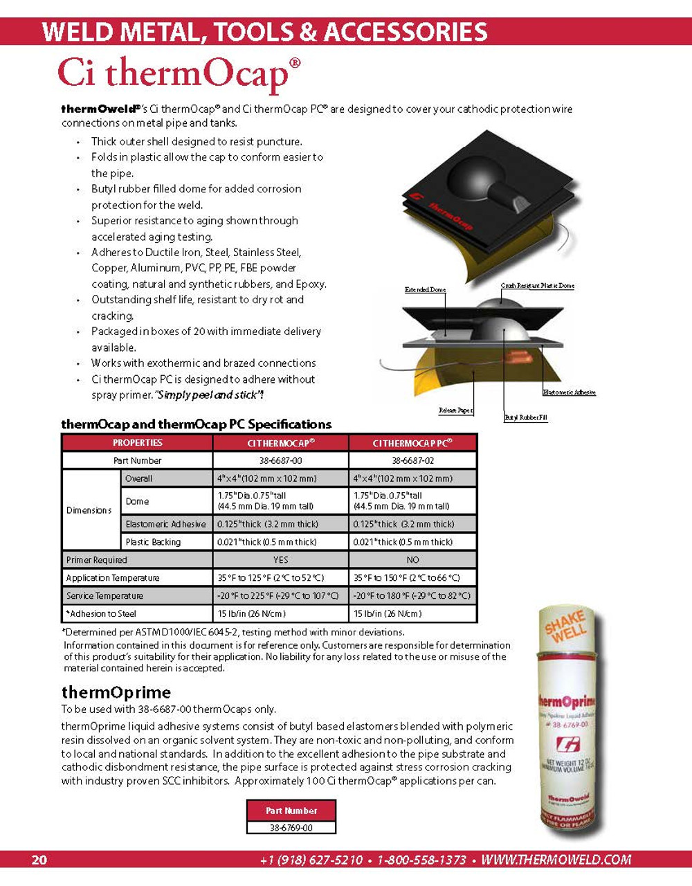 thermOweld® Cathodic Protection Catalog