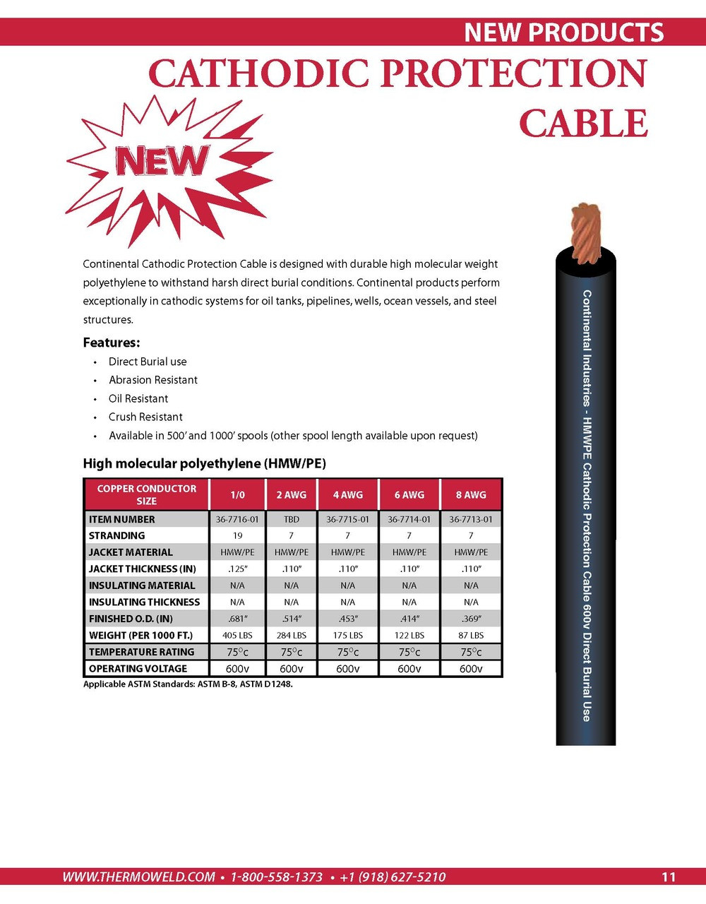 thermOweld® Cathodic Protection Catalog