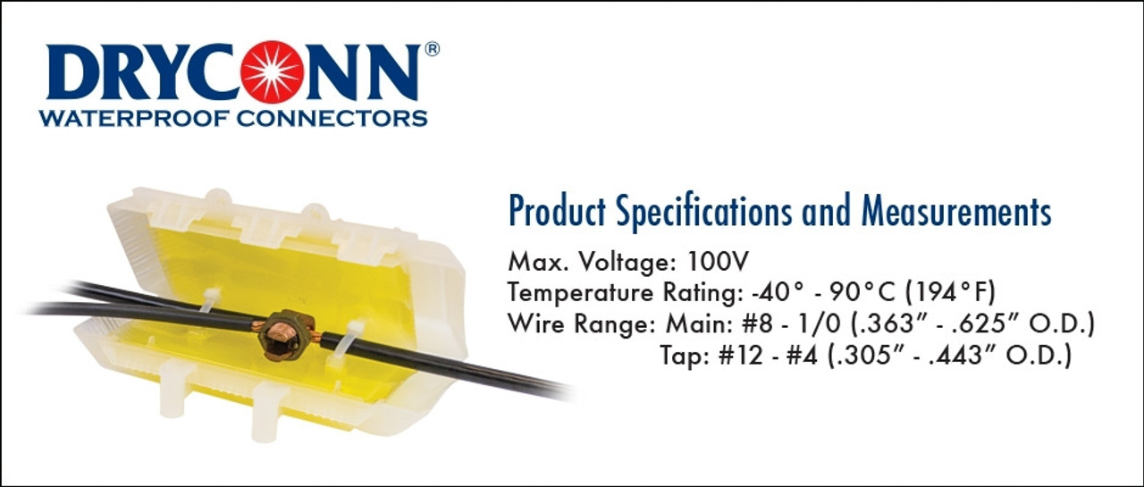 DryConn Visilock® w/SmartGel® Anode Splice Box - GMC
