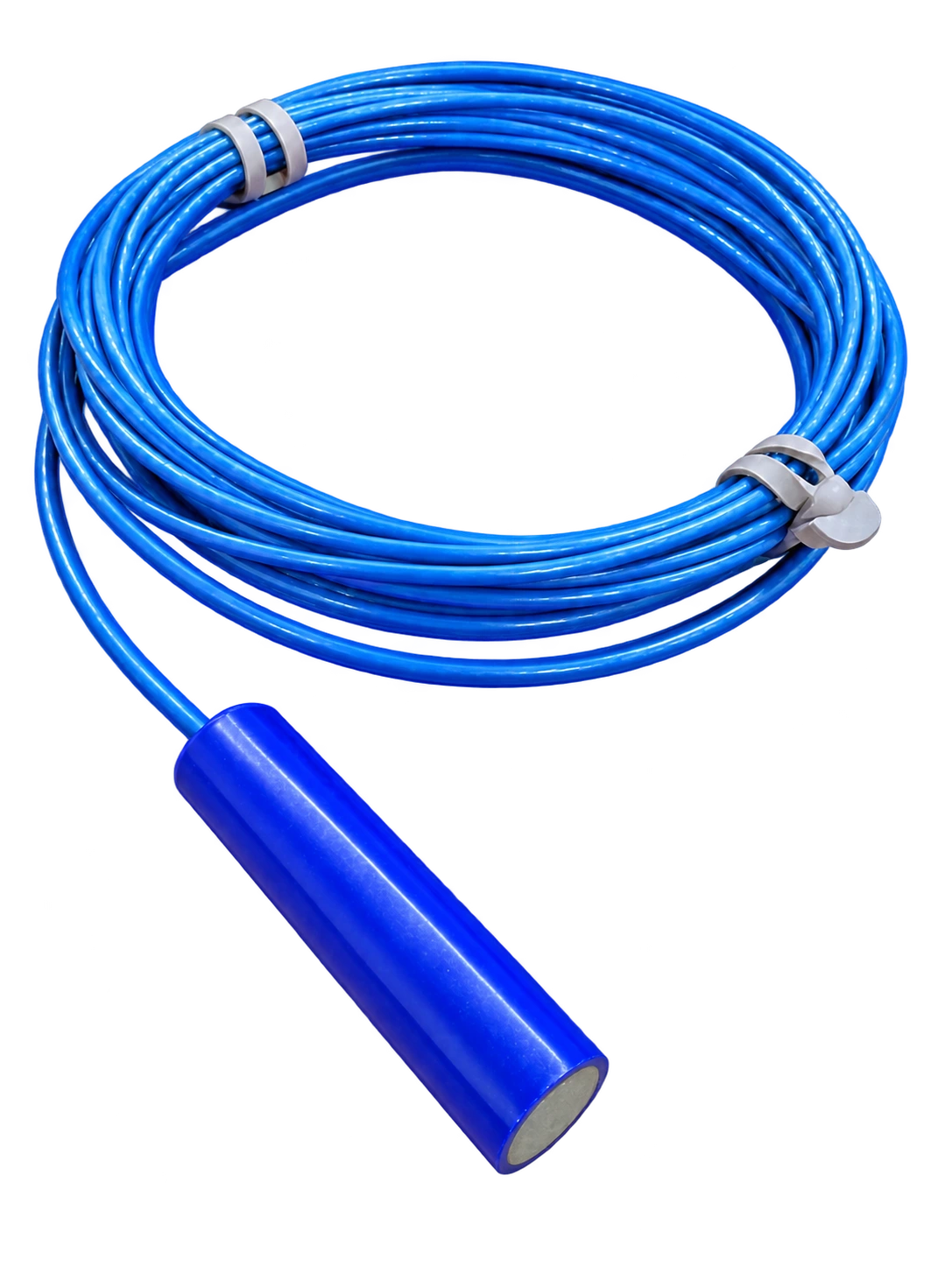 Ductile iron coupon with coiled wire