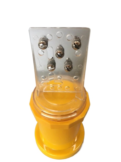 Lid off — front