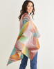 10141 Chevron Panel Blanket 72cm x 120cm/any size in Jewelspun 10ply Pattern