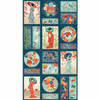 Michiko Quilting Fabric Panel