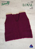 K444 Easy Garter Stitch Vest in 4ply or 8ply ages 2 to 8 years - knitting patterns