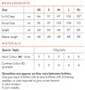 1842 Mens raglan or set-in sleeve jumper in 14 ply - sizes XS to XL - knitting pattern detail