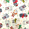 Santa Paws Xmas Cats - coordinating fabrics