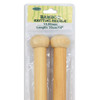 Knitting Needles - 35cm length - sizes 15.00mm & 20.00mm - Bamboo