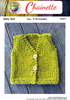 P371 Baby quick-knit Vest in Countrywide Chainette mega-chunky for 3 to 18 months