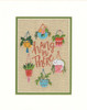 Dimensions Hang in There needlepoint embroidery Kit with fabric, needle & threads  5" x 7" finished