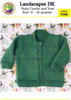 P266 Baby Cardigan or Vest in Landscapes 8ply - 0 to 12 months