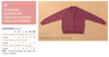 Knitting Book 1109 Time & Again Knits Womens in 8ply yarns  - Cardigan K seamless Bottom-up Raglan sleeve