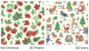 Kiwi Christmas - coordinating fabrics with NZ images from Nutex Kiwiana range
