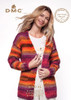 DMC Brio XL 14ply - Womens Knitting Pattern Book - 6 projects - cardi-jacket, vest, jumpers, hats & scarves