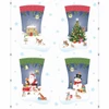 Woodland Christmas Stockings to make - 90cm x 112cm fabric panel for quilting - by Susan Wheeler