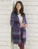 10029 Long Line Jacket Sizes 32" to 54" in Jewelspun 10ply Pattern