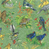 Chatter Birds - Kiwiana fabric featuring NZ Birds & Bush