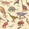 Lost World Dinosaurs fabric - by Nutex