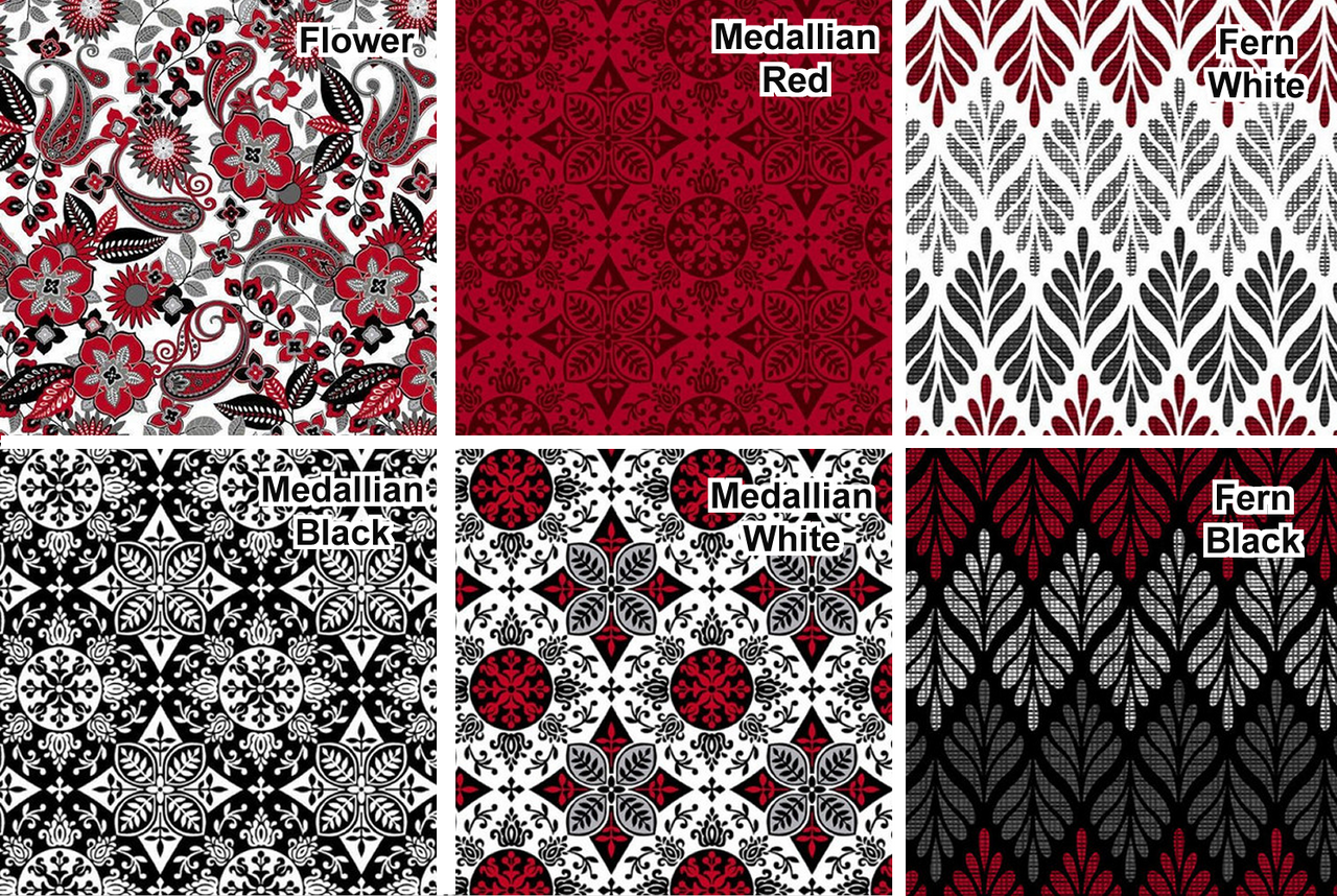 Black White & Red-Hot by Color Principle