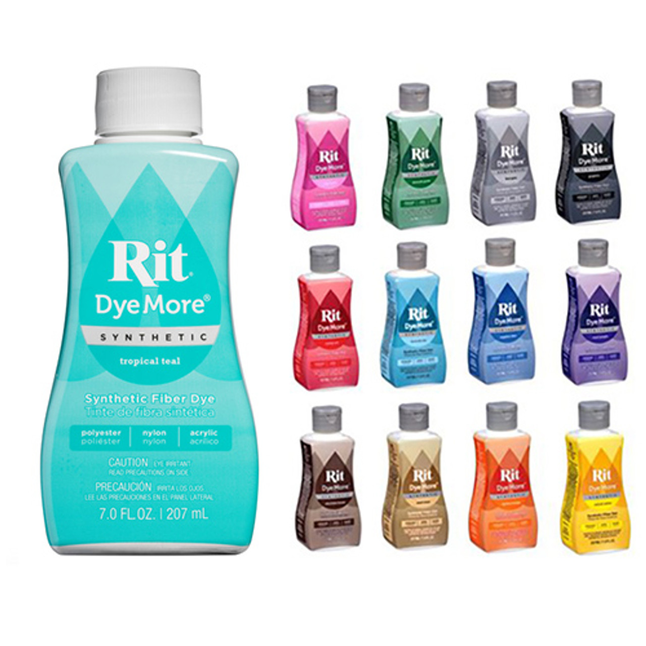 RIT Dye Liquid Dyemore 207ml for synthetic materials - Knit Sew