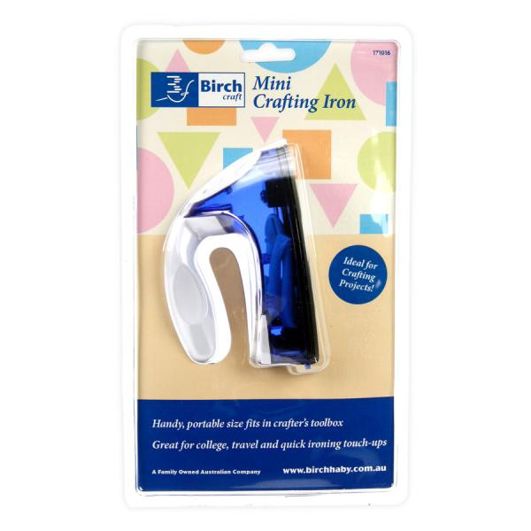 Mini Crafting & Quilting Iron - 10cm long x 6cm wide - 240 volt 25 watts