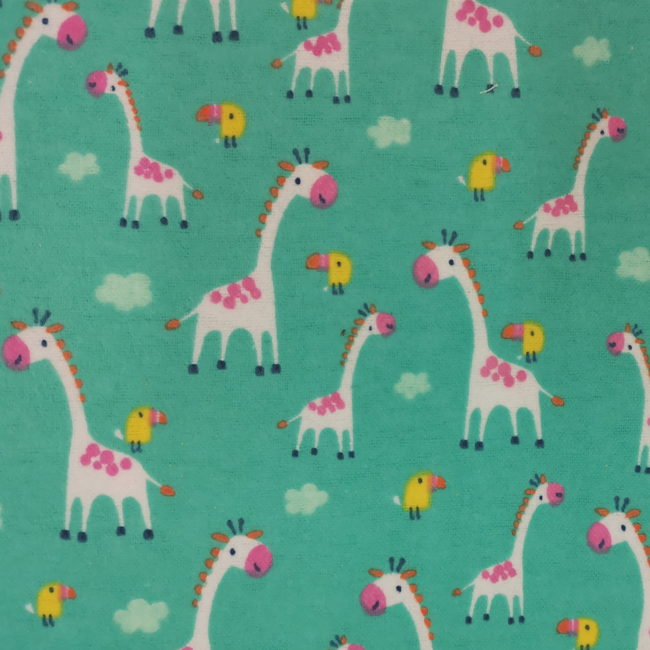 Wincyette Printed - Animals 100% Cotton 112cm wide 