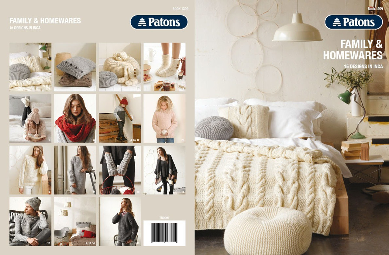 Family & Homewares 15 designs in 14ply Inca